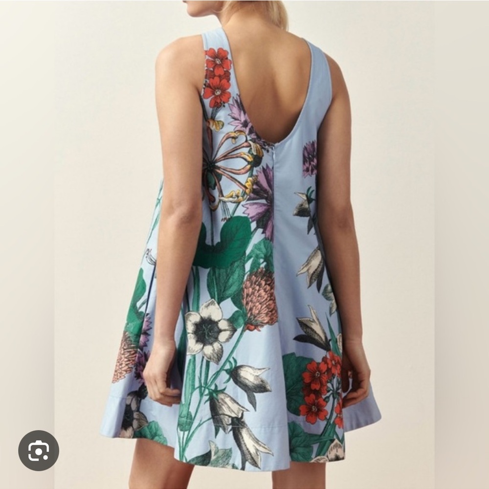 Anthropologie Keiko Mini Dress by Maeve in Blue - Picture 2 of 5